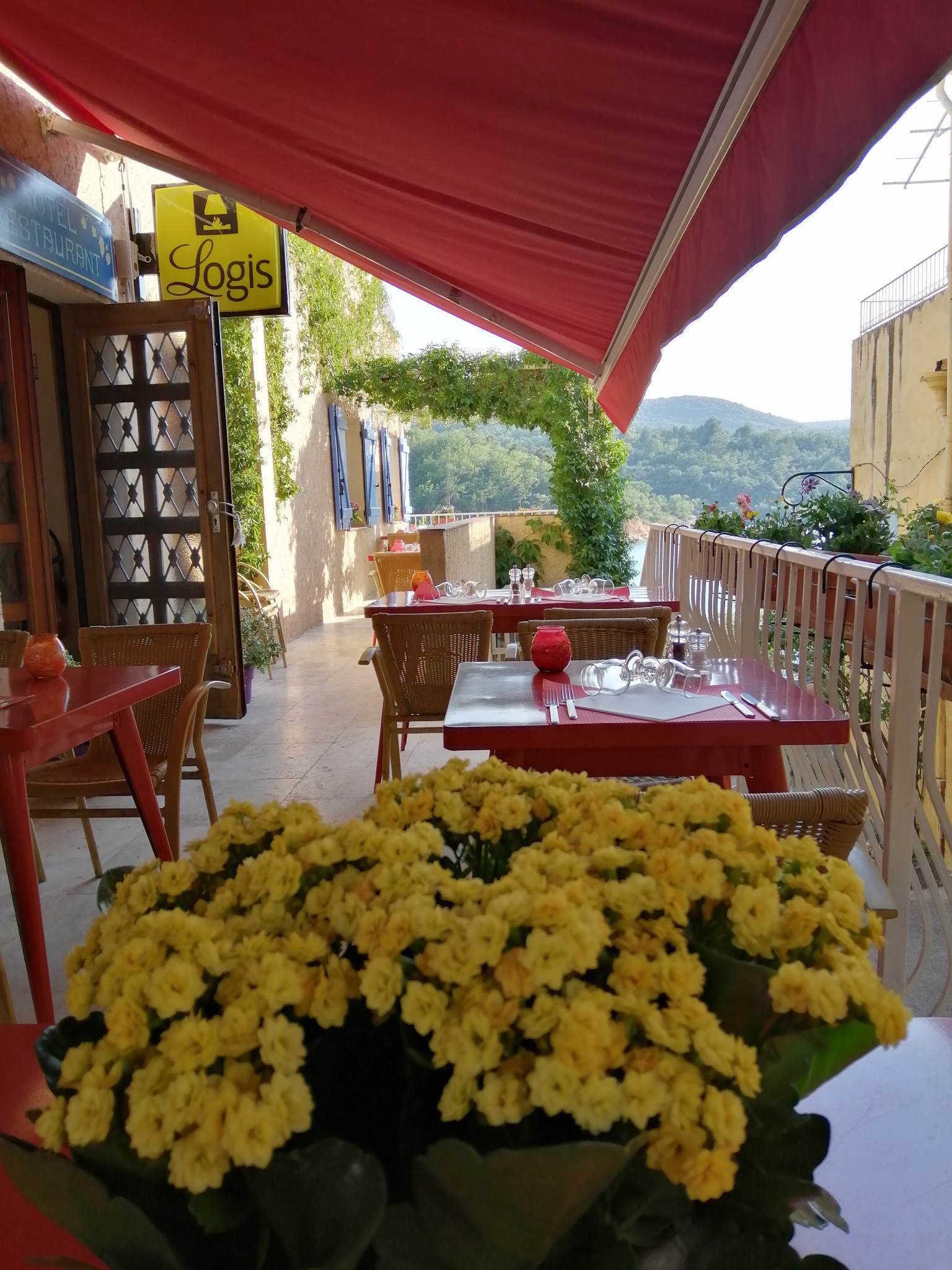 La terrasse - Auberge du lac