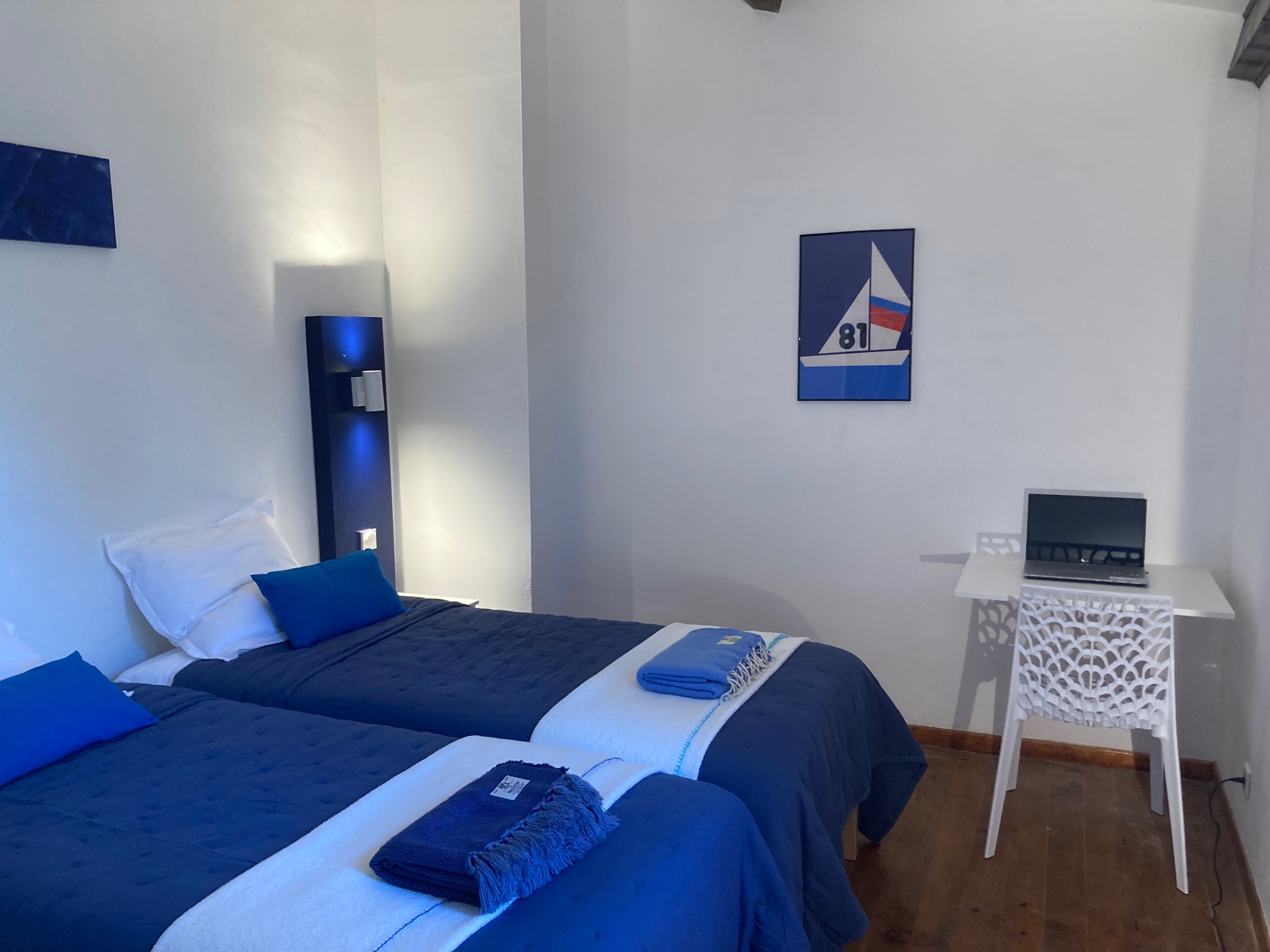 Chambre - Bleu Moissac