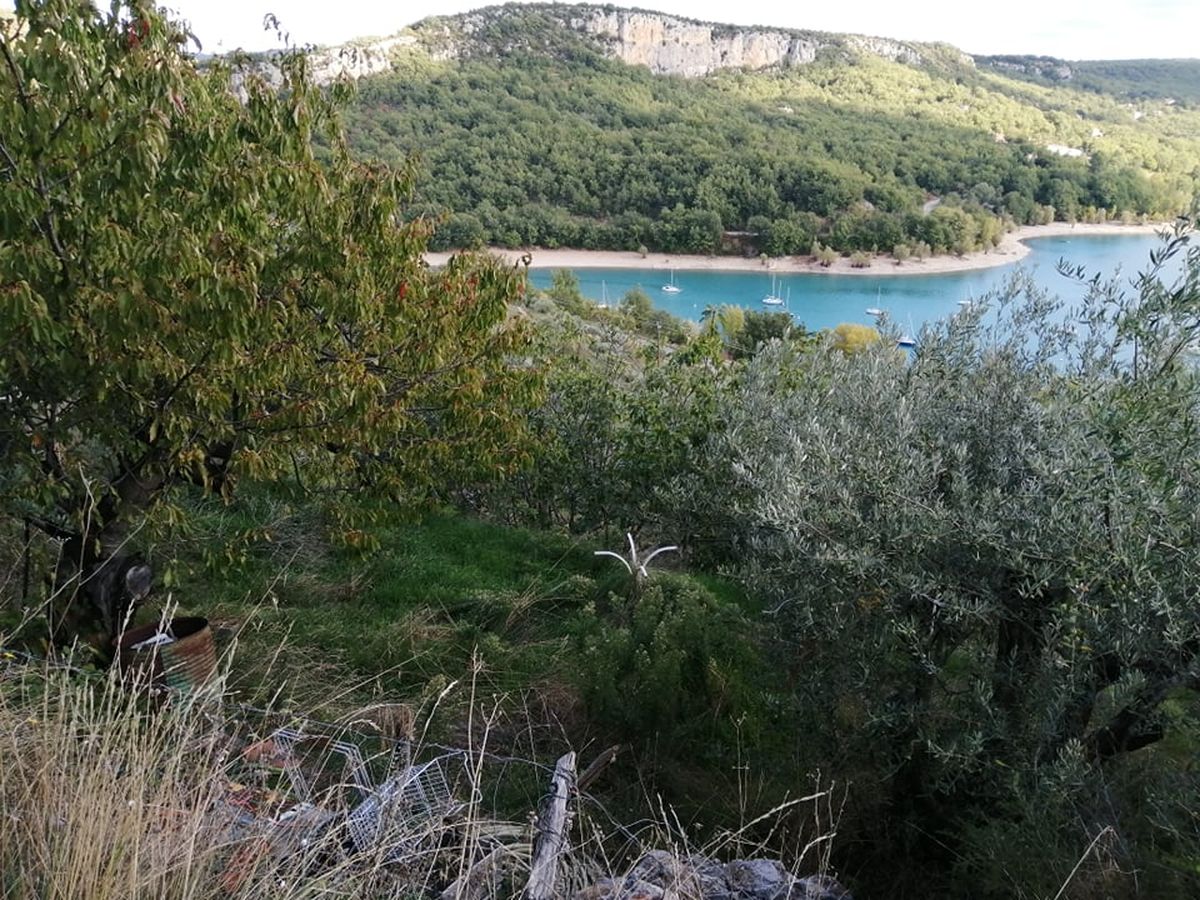 Vue sur le lac - L'Oliveraie de Bauduen