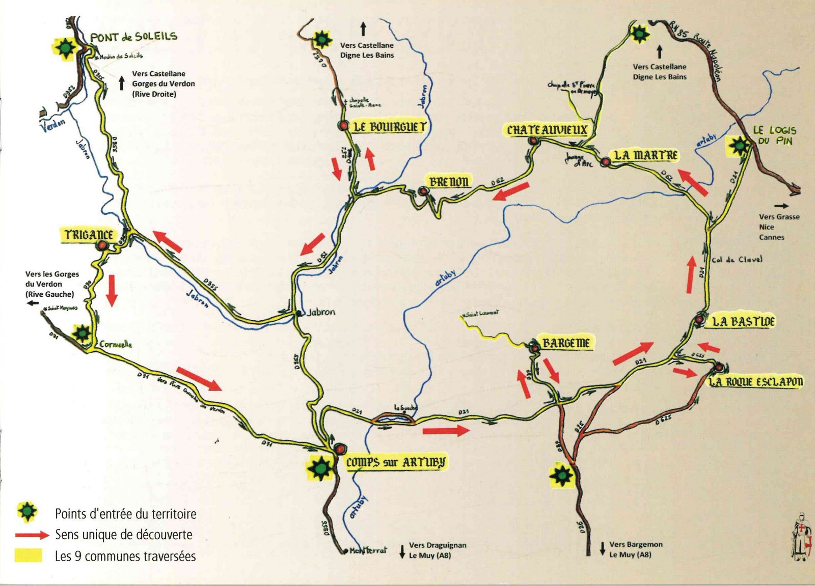 La Route de l'Histoire et des Légendes