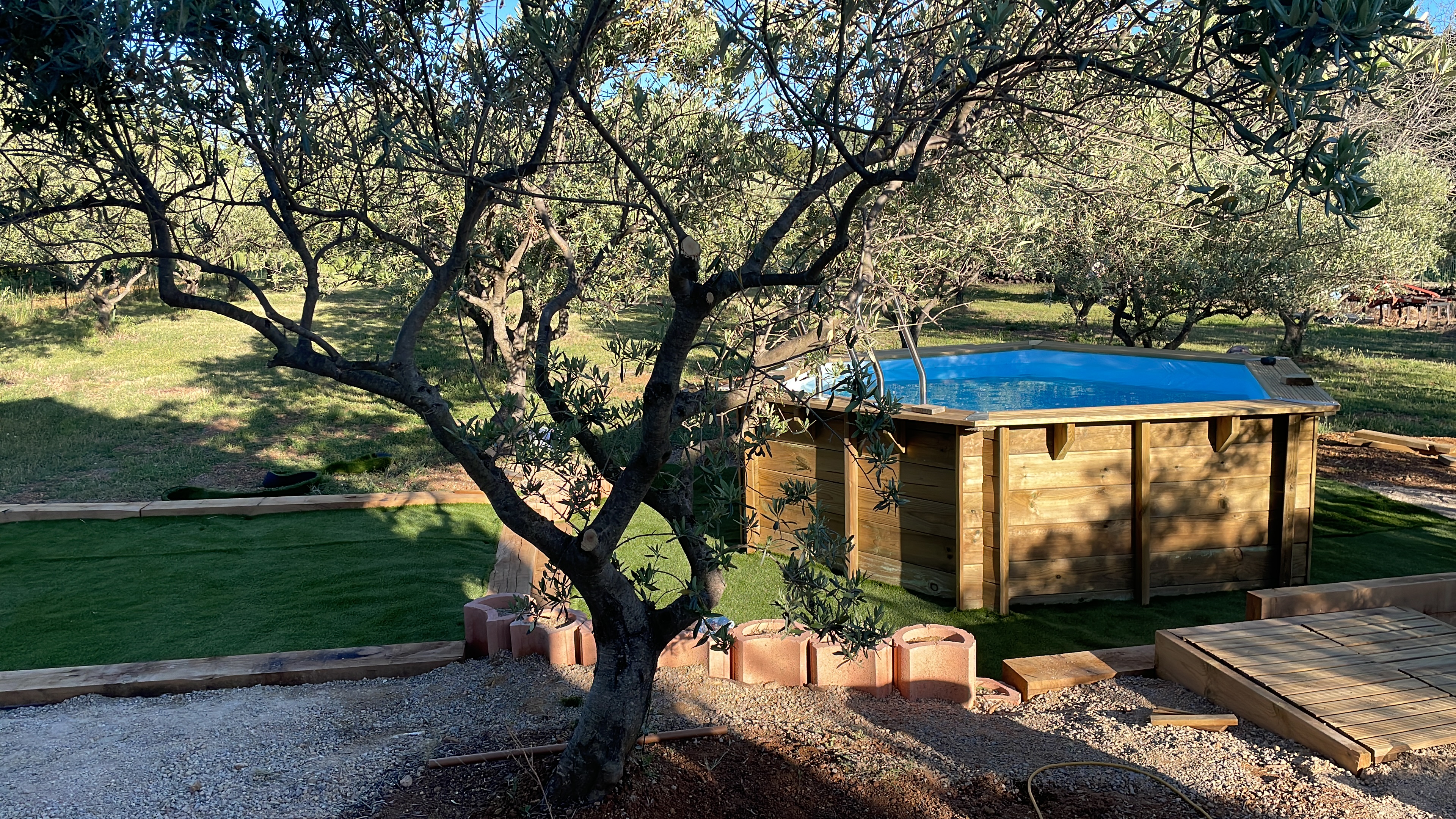 Piscine - Bastidon dans les Oliviers_Aups