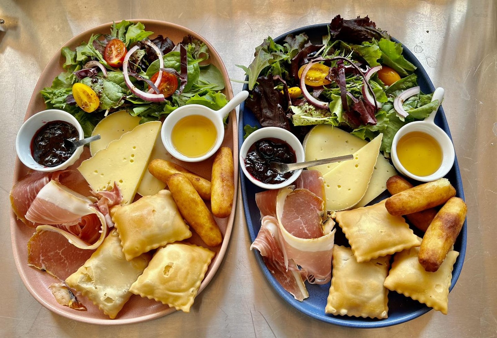 Assiettes gourmandes - L'auberge du Bourguet