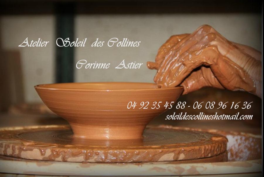 Argile, poterie - Atelier Soleil des Collines