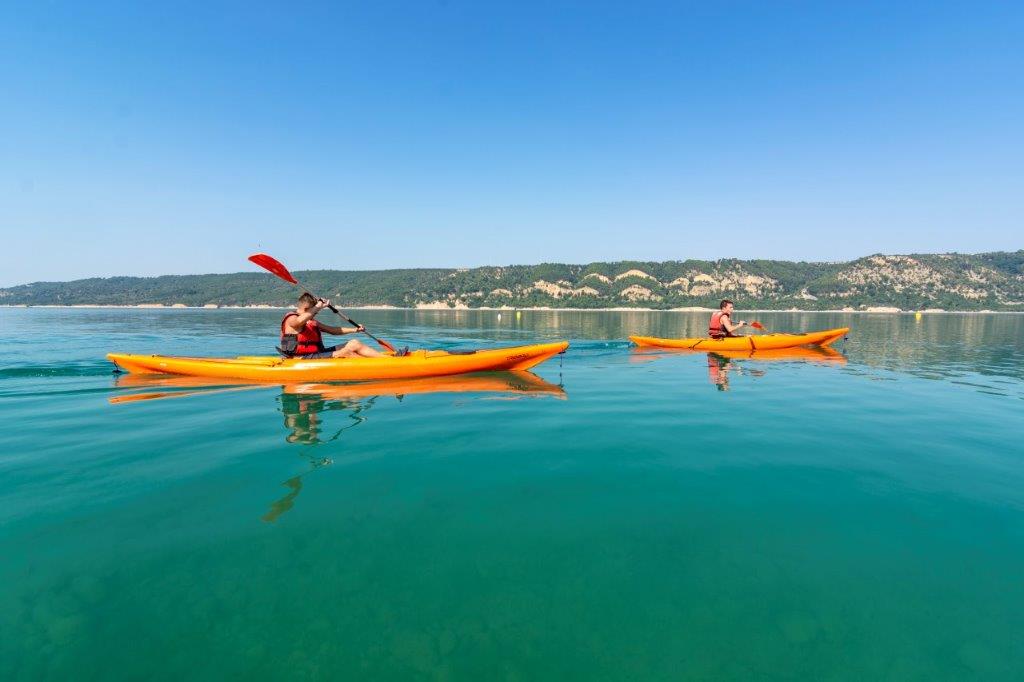 Sur l'eau - Randonée en kayak