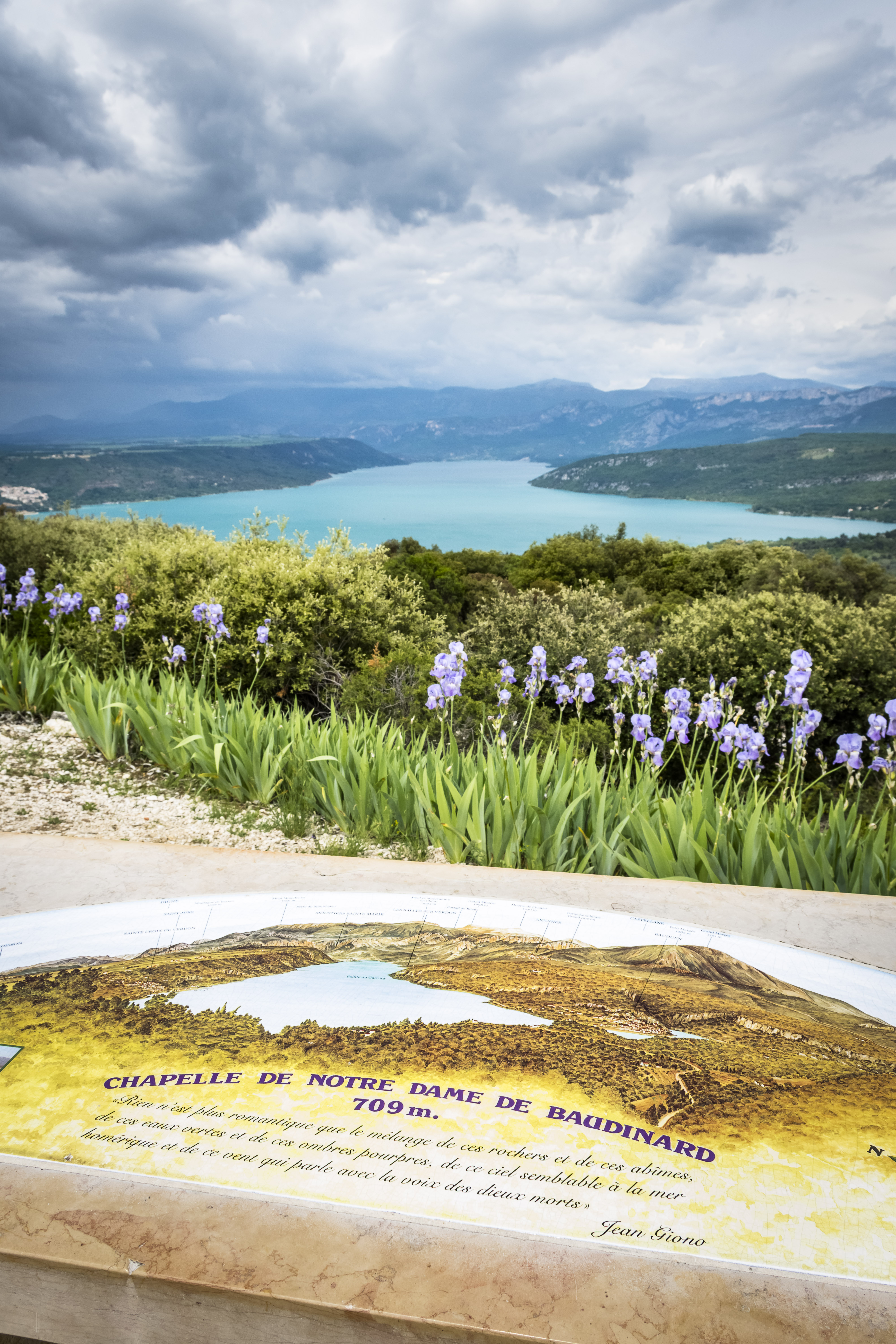 Vue de la chapelle de Baudinard - Baudinard - Bauduen