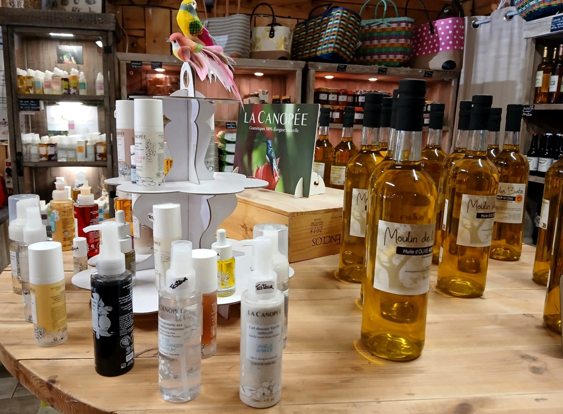 Rayon cosmétique - Fruits et légumes du Logis du Pin_La Martre