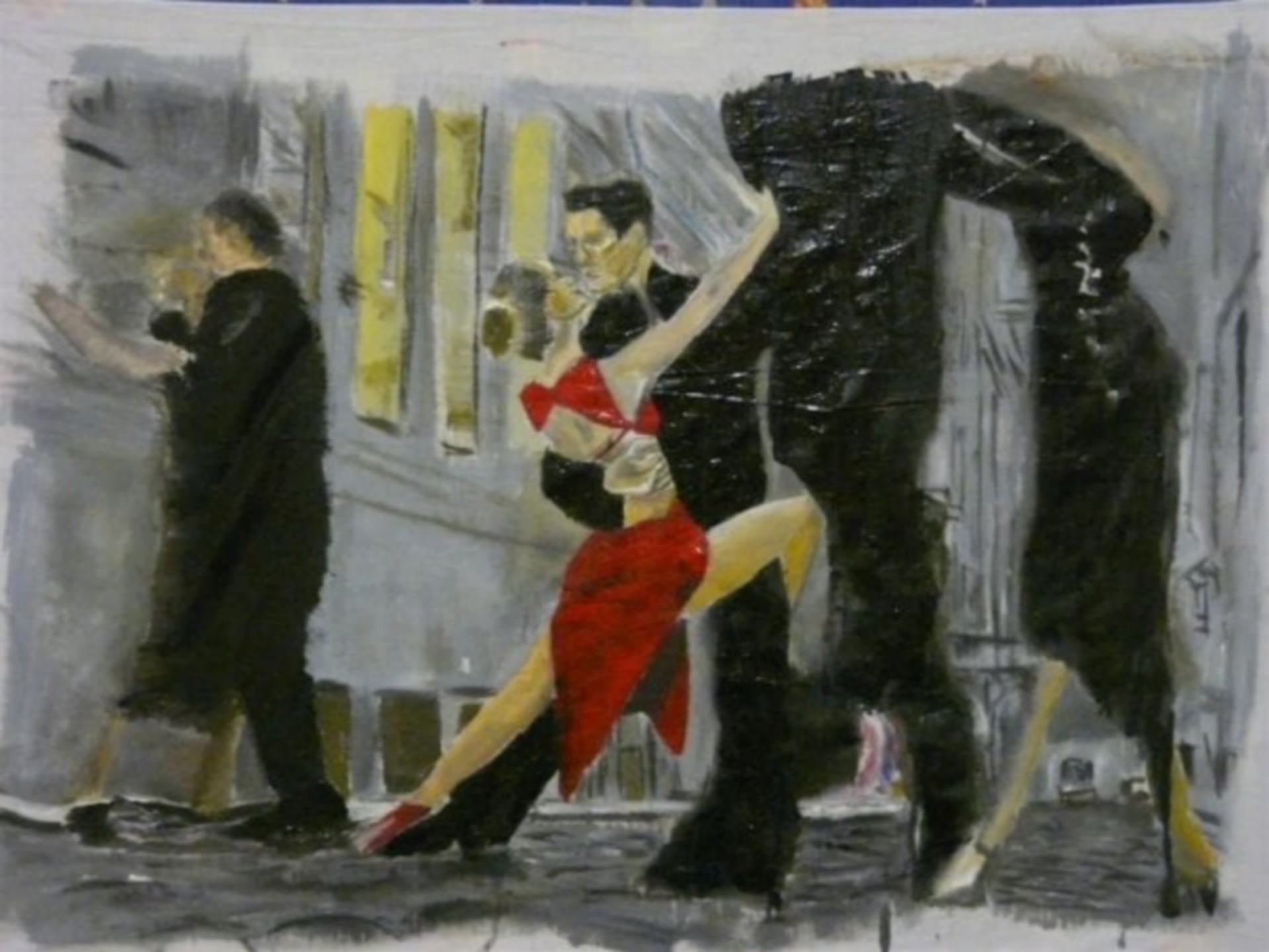 Tango argentin Buenos Aires - Benjamin Vasapolli Artiste Peintre