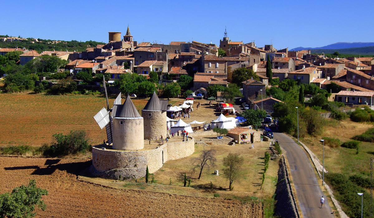 Les moulins - Régusse