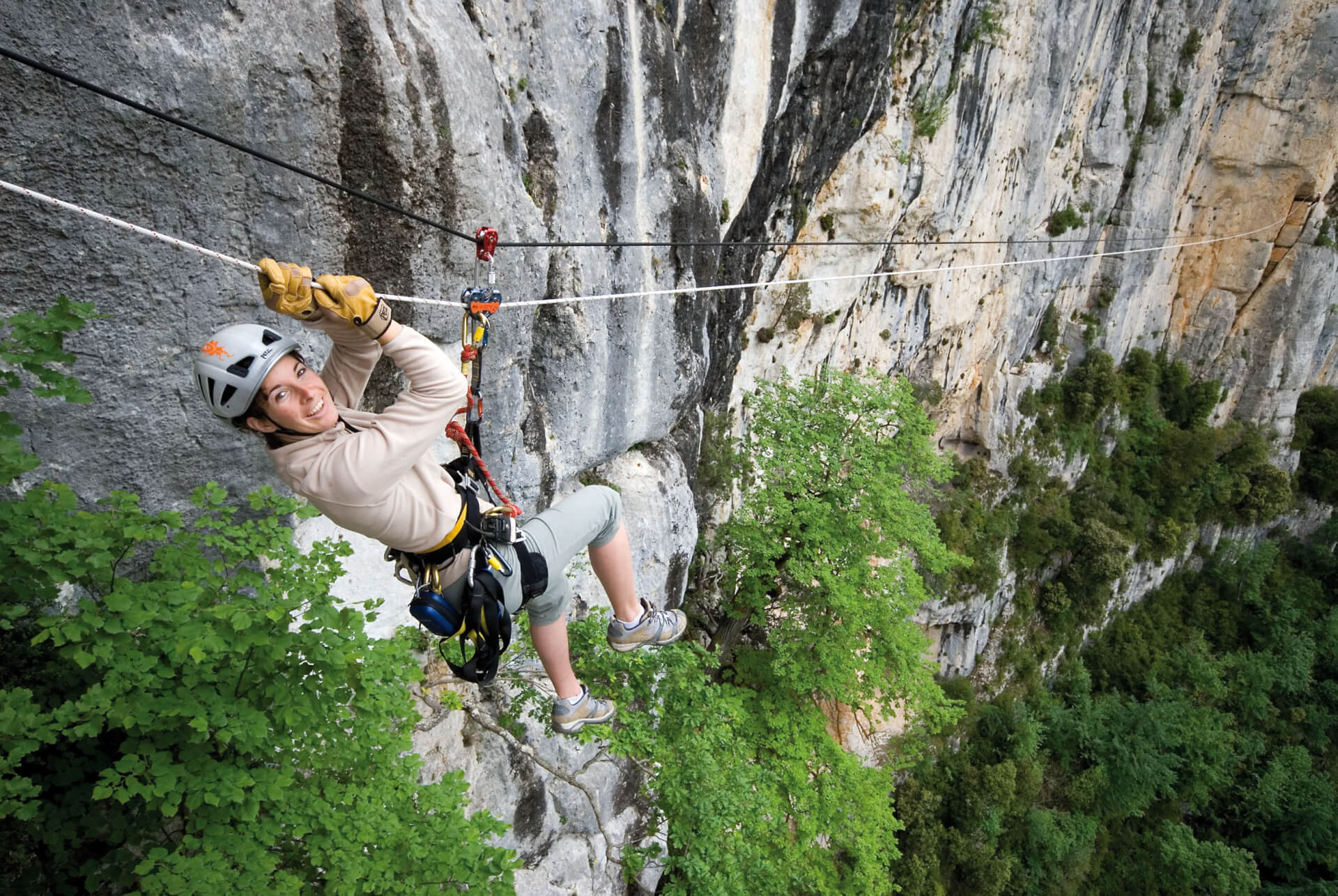 Grande tyrolienne - Sorties aventure