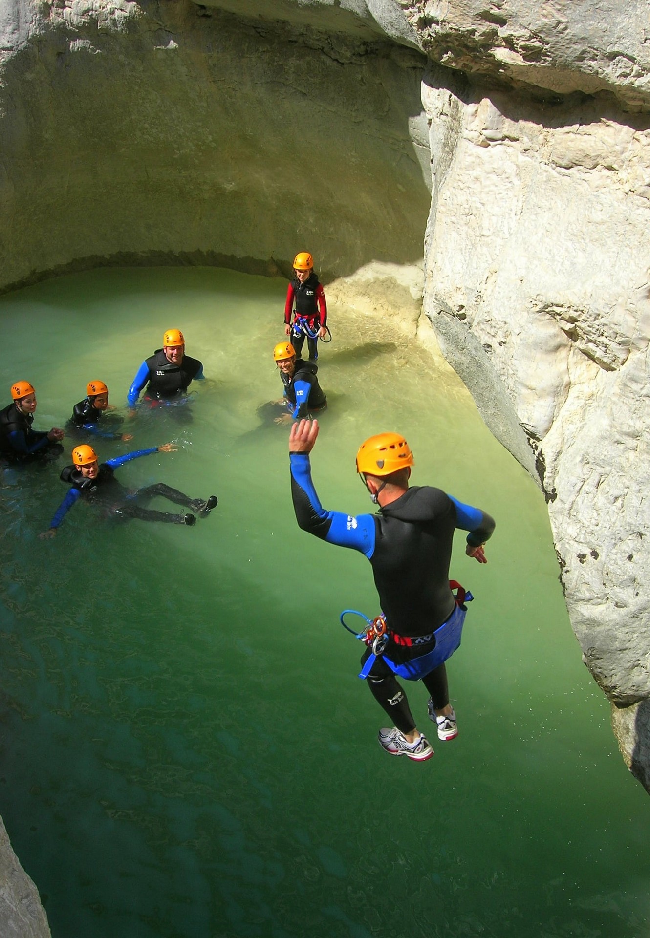 Photo Canyoning avec Explore Aventure