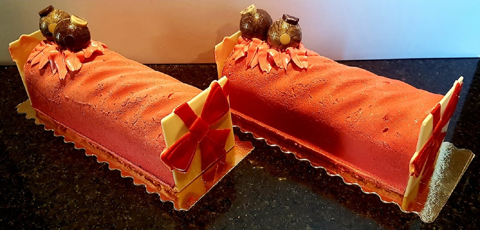 Bûche de Noël - FV Patisserie