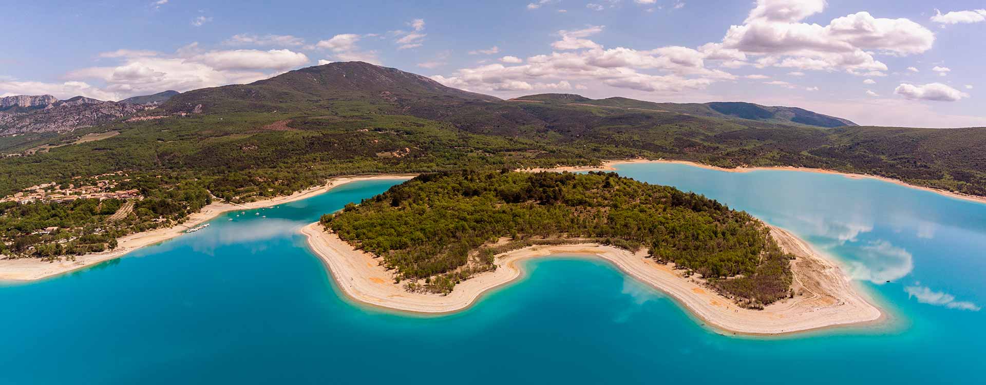 Ile de Costebelle - Base nautique municipale des Salles-sur-Verdon