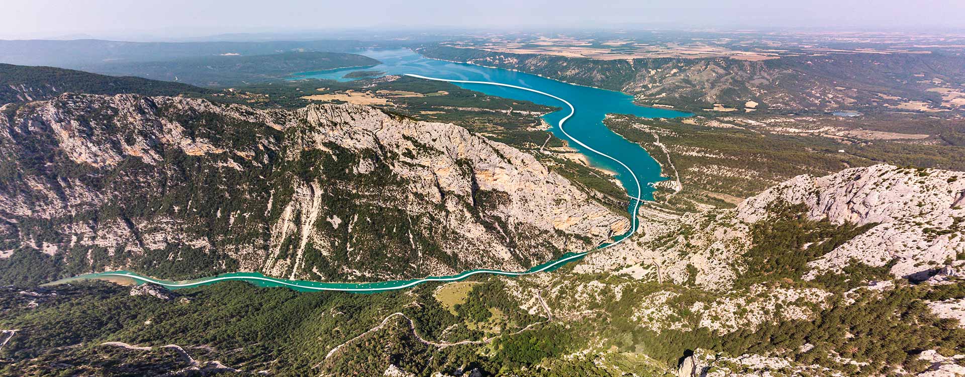 Les Gorges du Verdon - Base nautique municipale des Salles-sur-Verdon