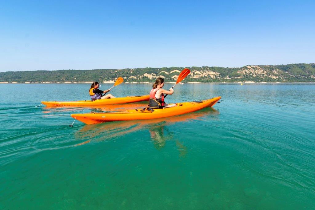 Location de kayak - Base nautique municipale des Salles-sur-Verdon