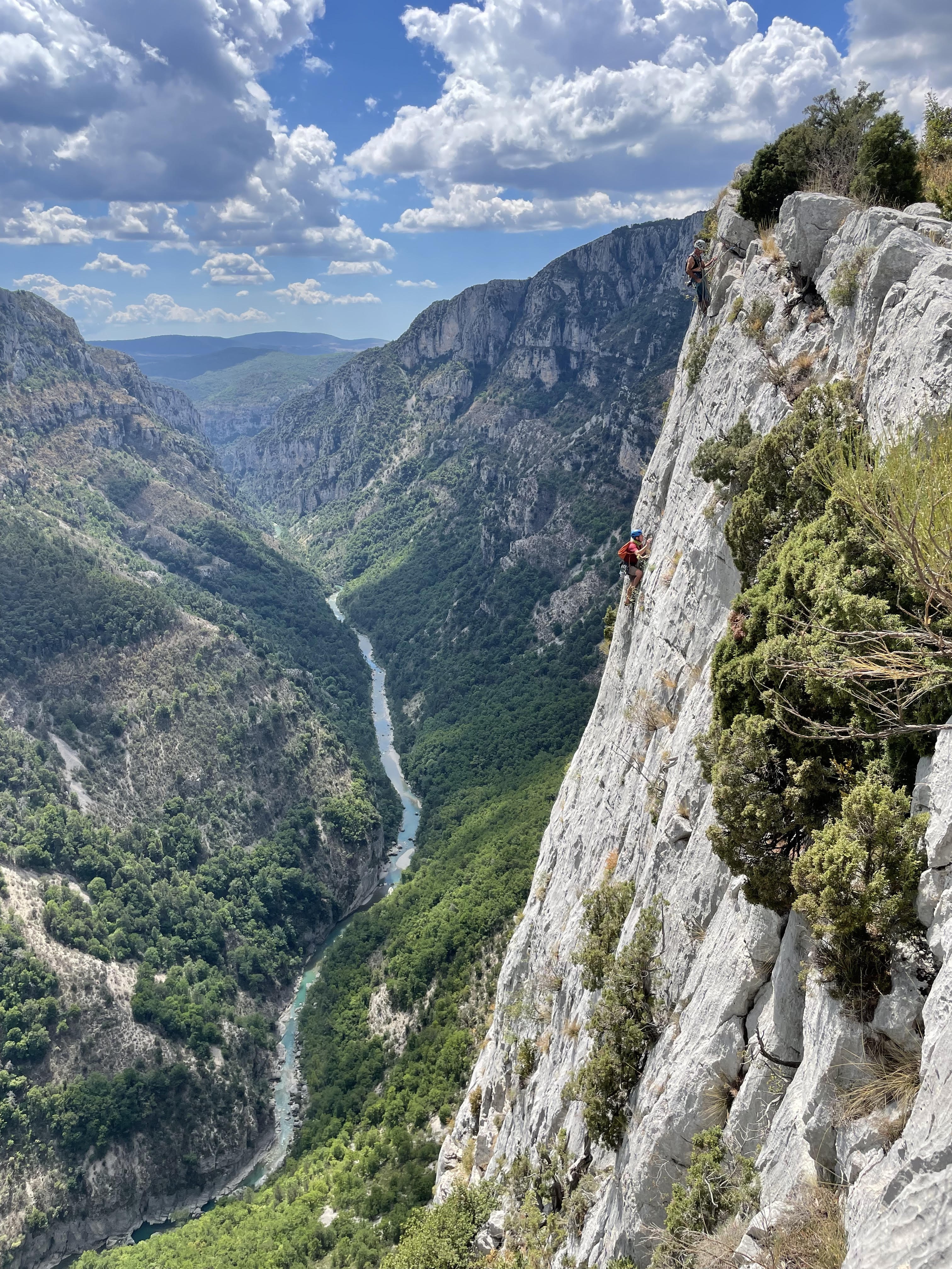 Photo Stages d'escalade dans les Gorges du Verdon avec Rock'n Wild