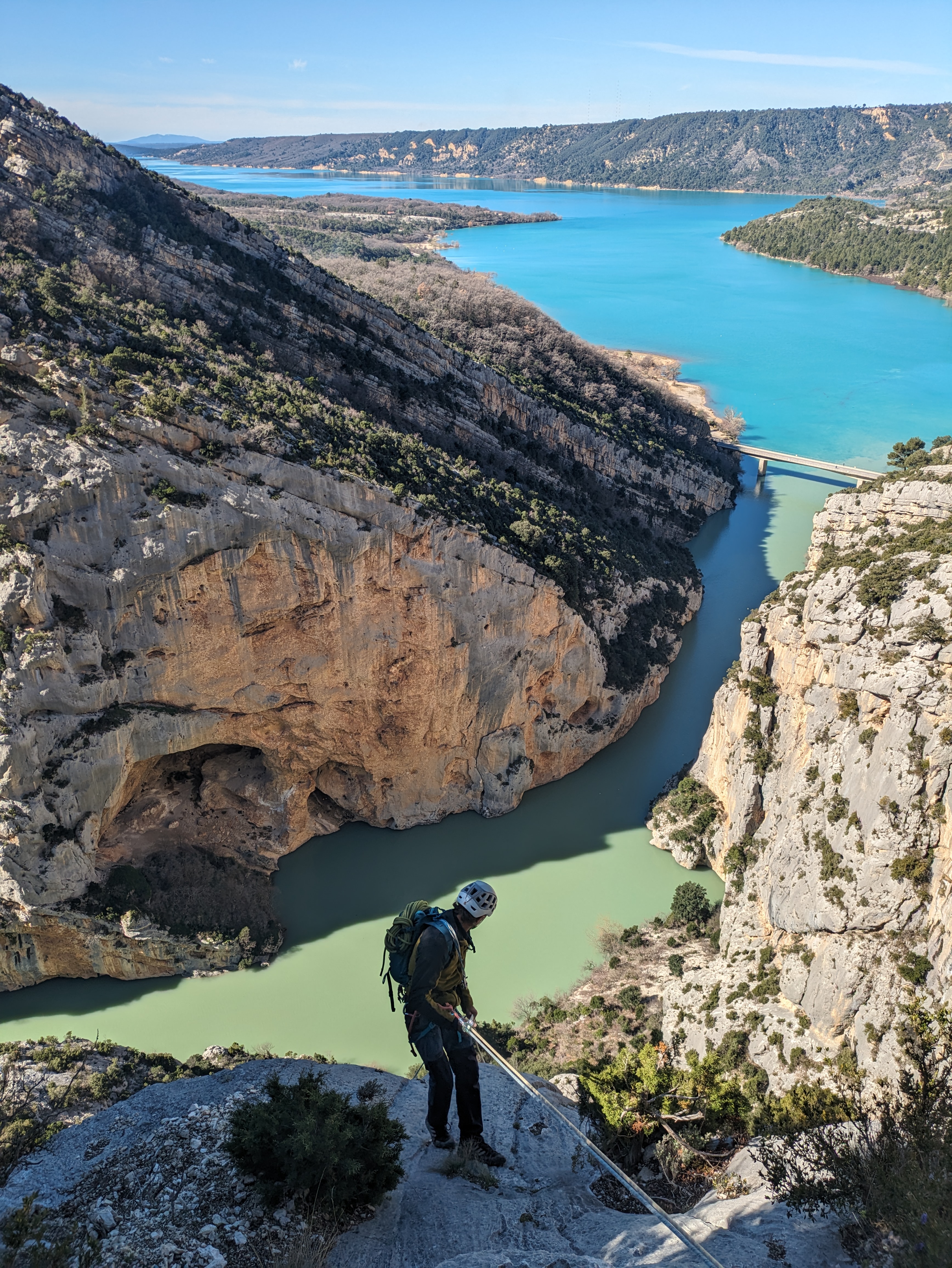 Photo Journée d'initiation aux grandes voies dans les Gorges du Verdon avec Rock'n Wild