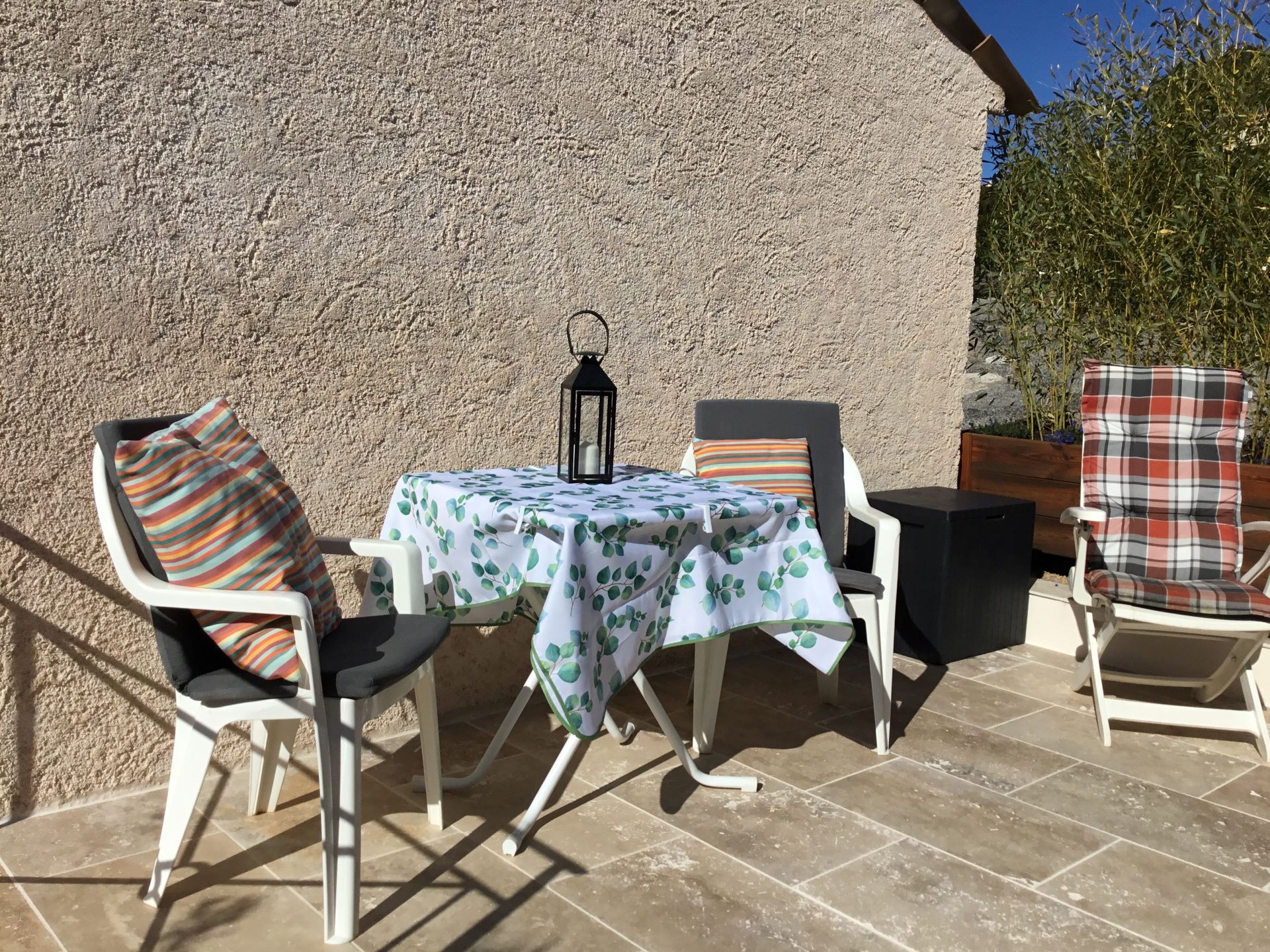 Terrasse - La Pierrerie Bambou_Tourtour
