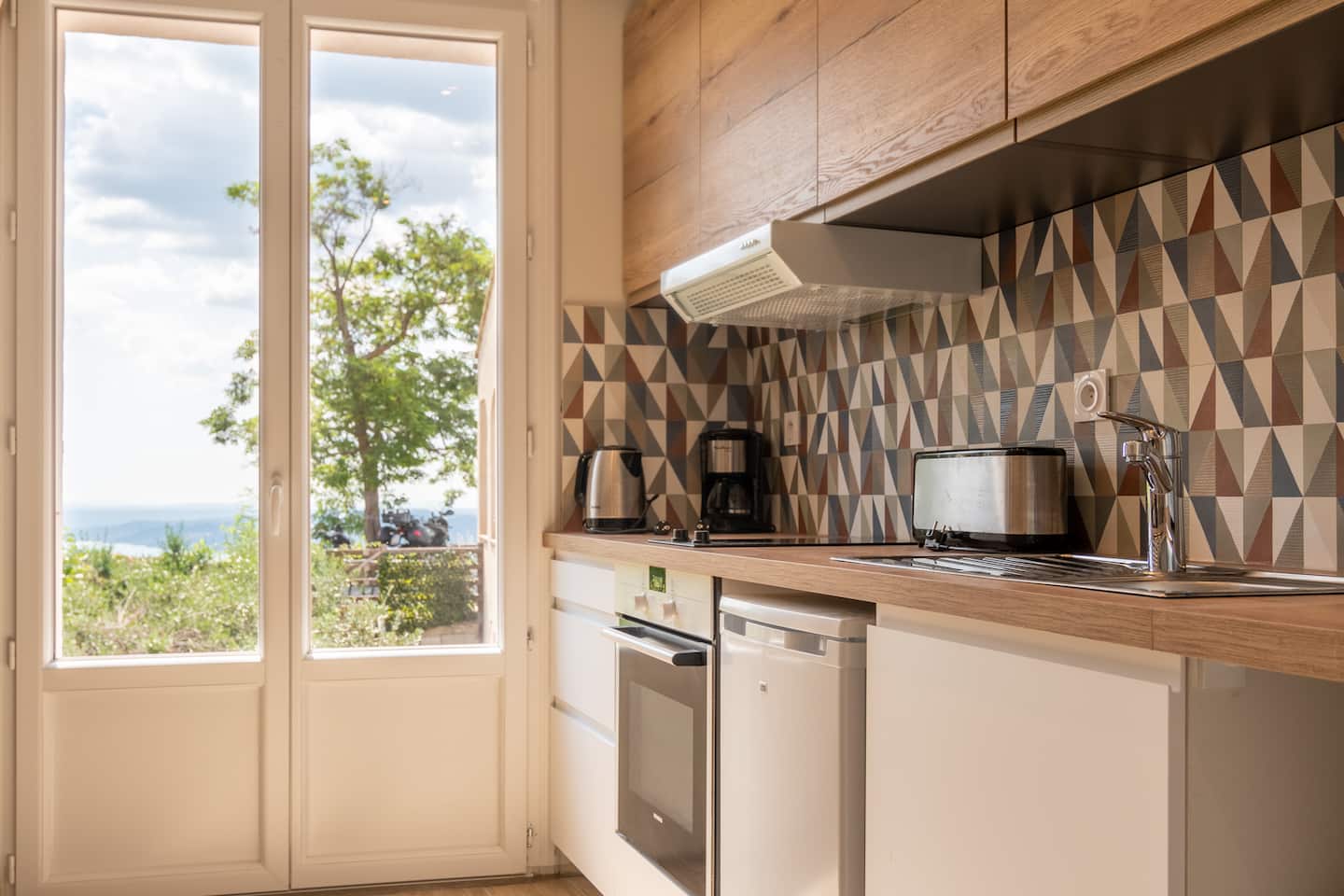 Cuisine - Verdon Appartement 12 - Olive_Aiguines