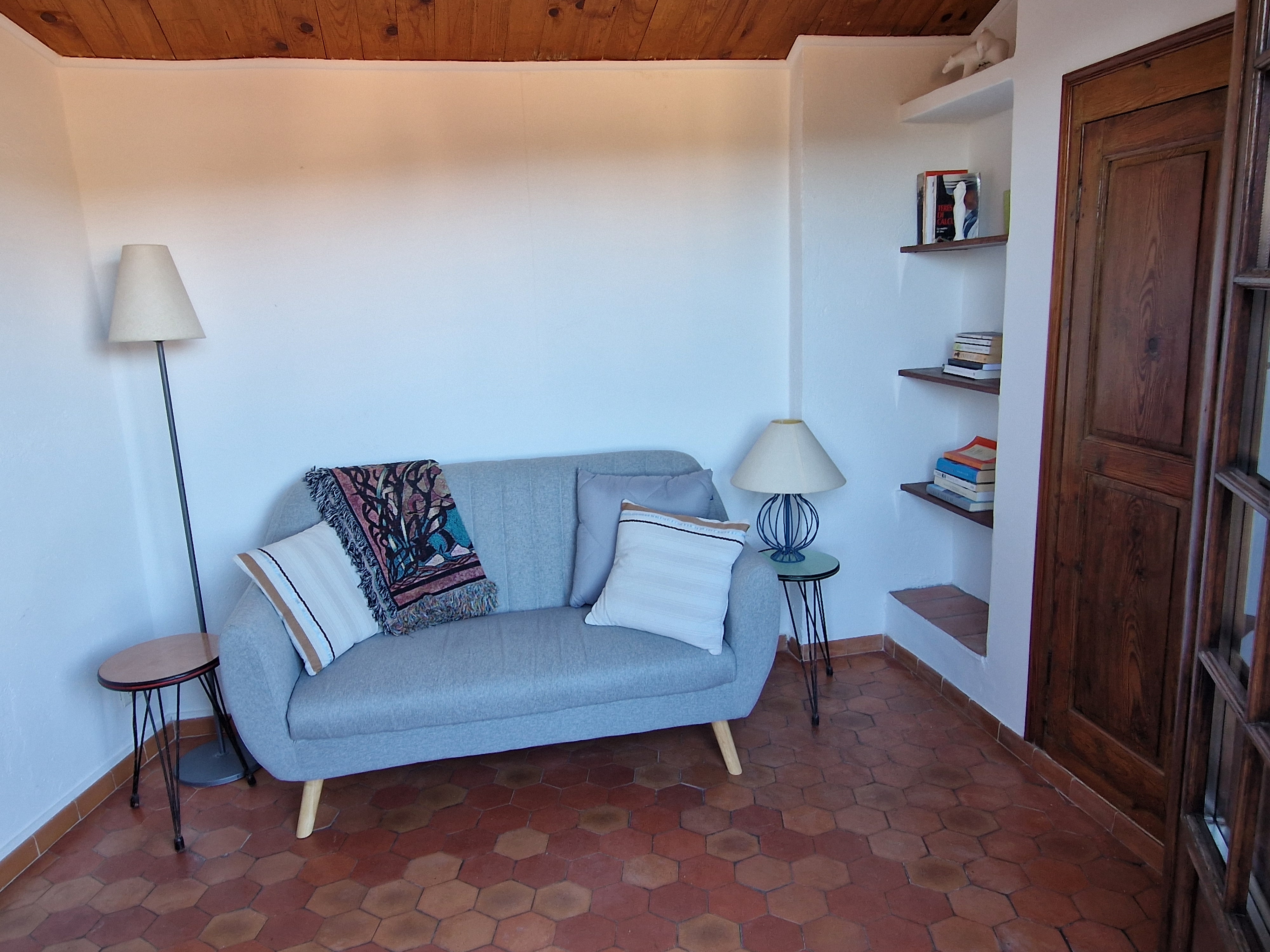 Salon canapé - Maison de Village Provençale_Tourtour
