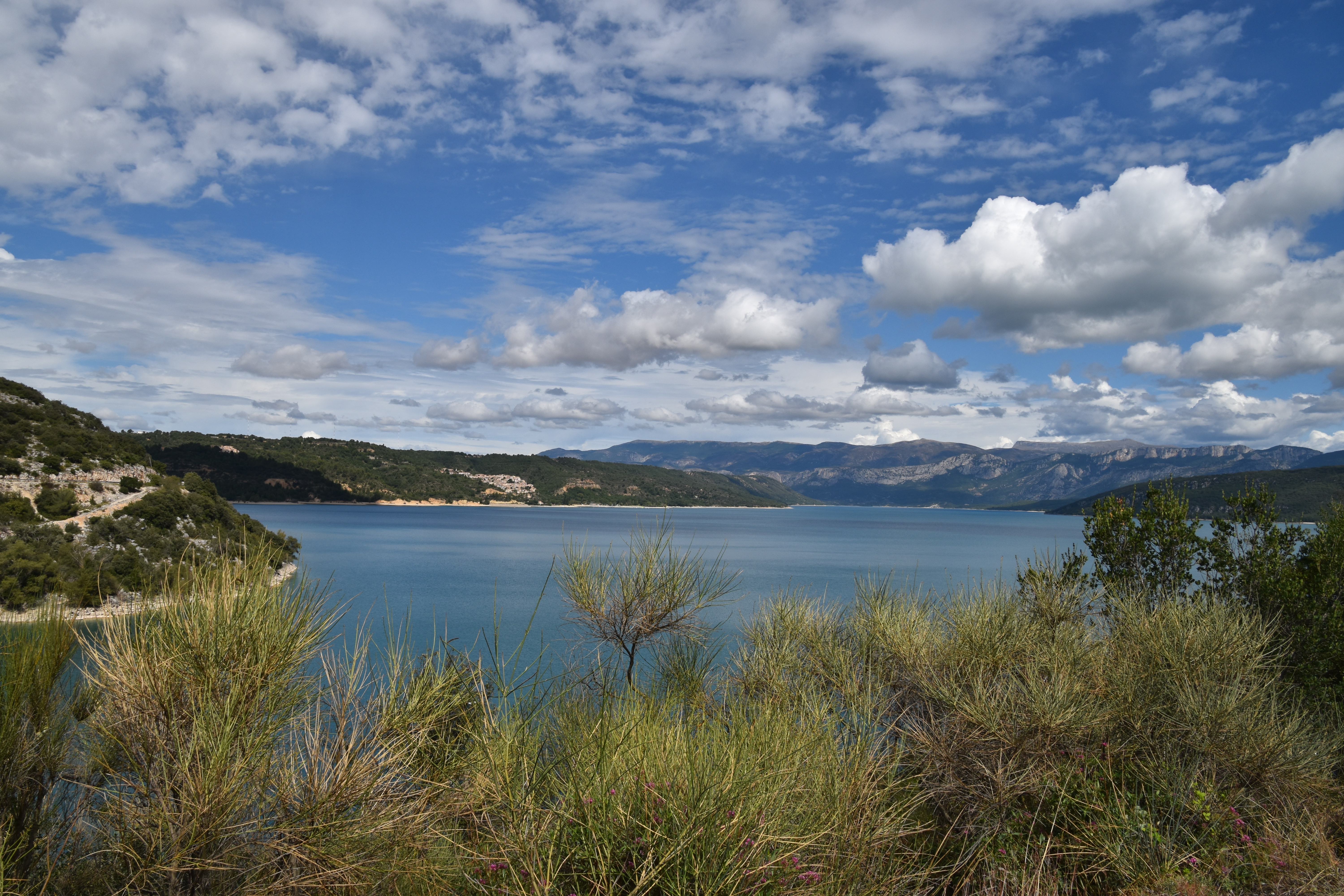 Vue sur le lac du Verdon