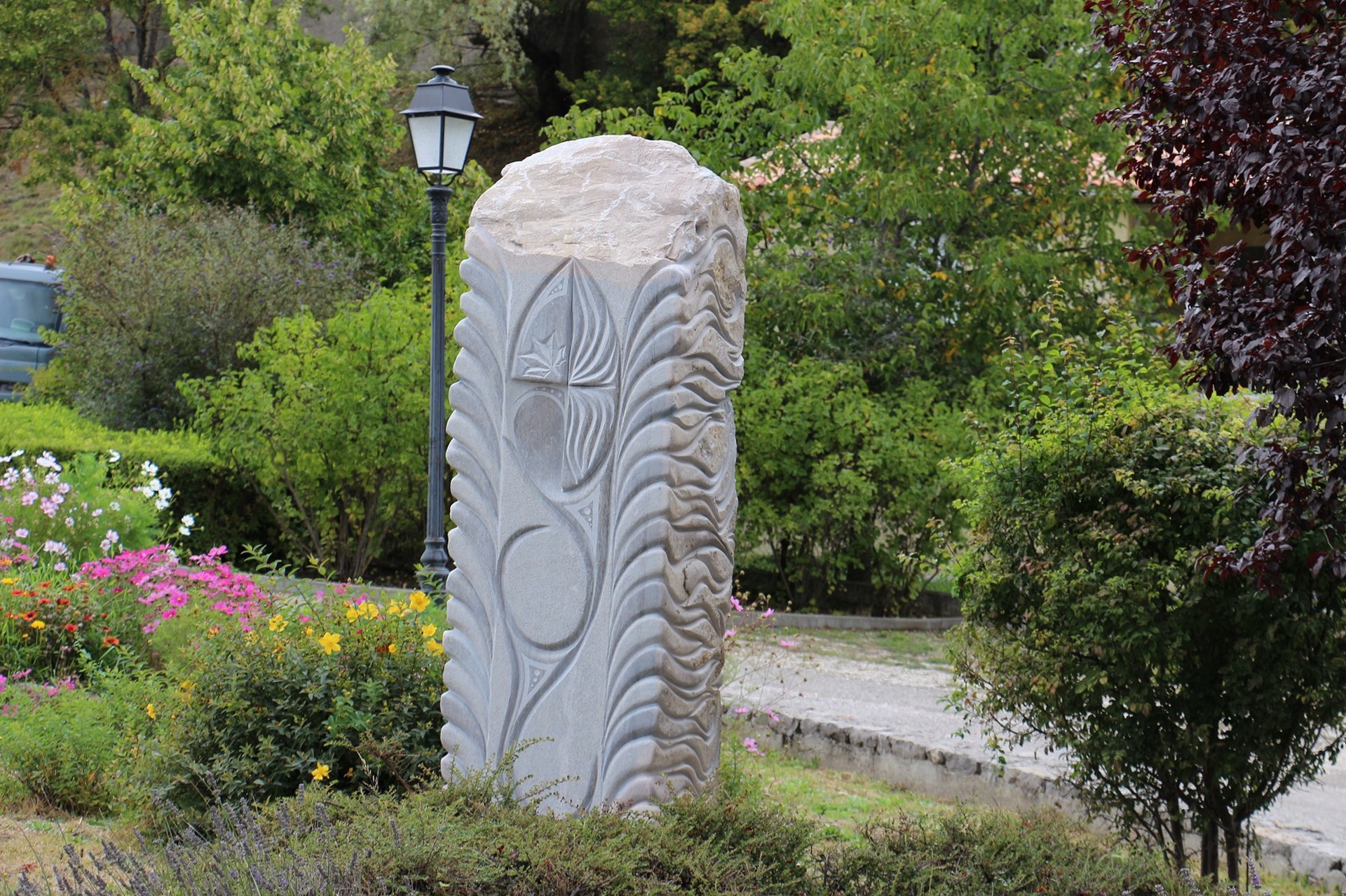 Sculpture La Martre - The Road of History and Legends