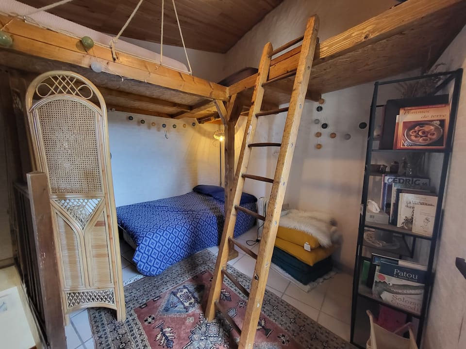 Mezzanine - Charmante maison de village provençale