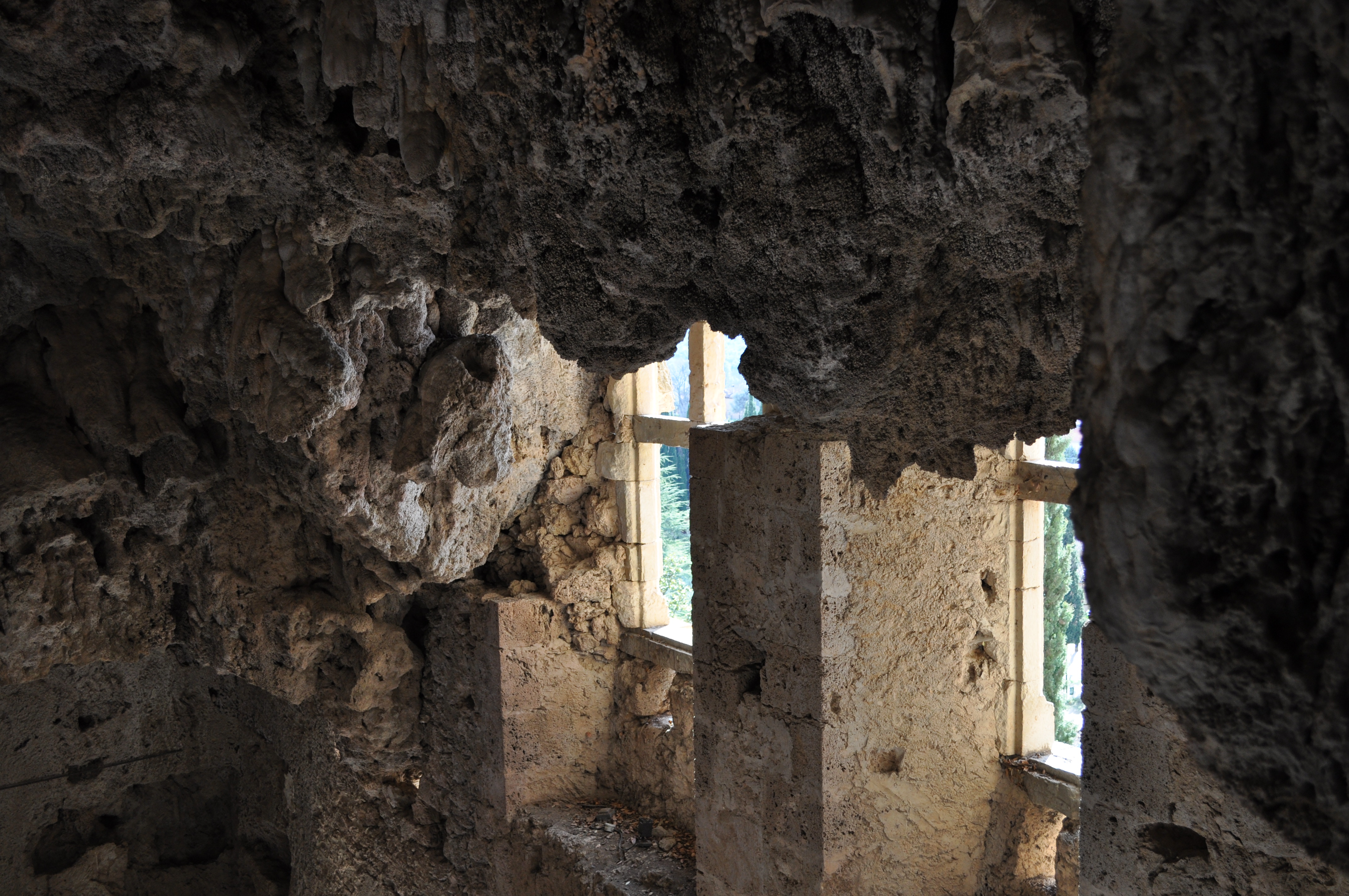 Intérieur - Grottes fortifiées de Villecroze