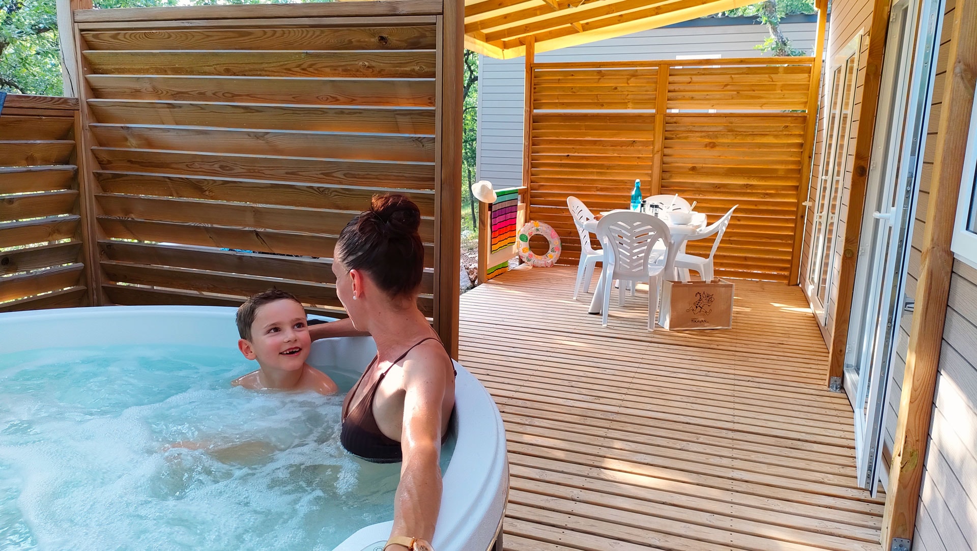 Jacuzzi - Tikayan -Les Rives du Lac de Sainte Croix