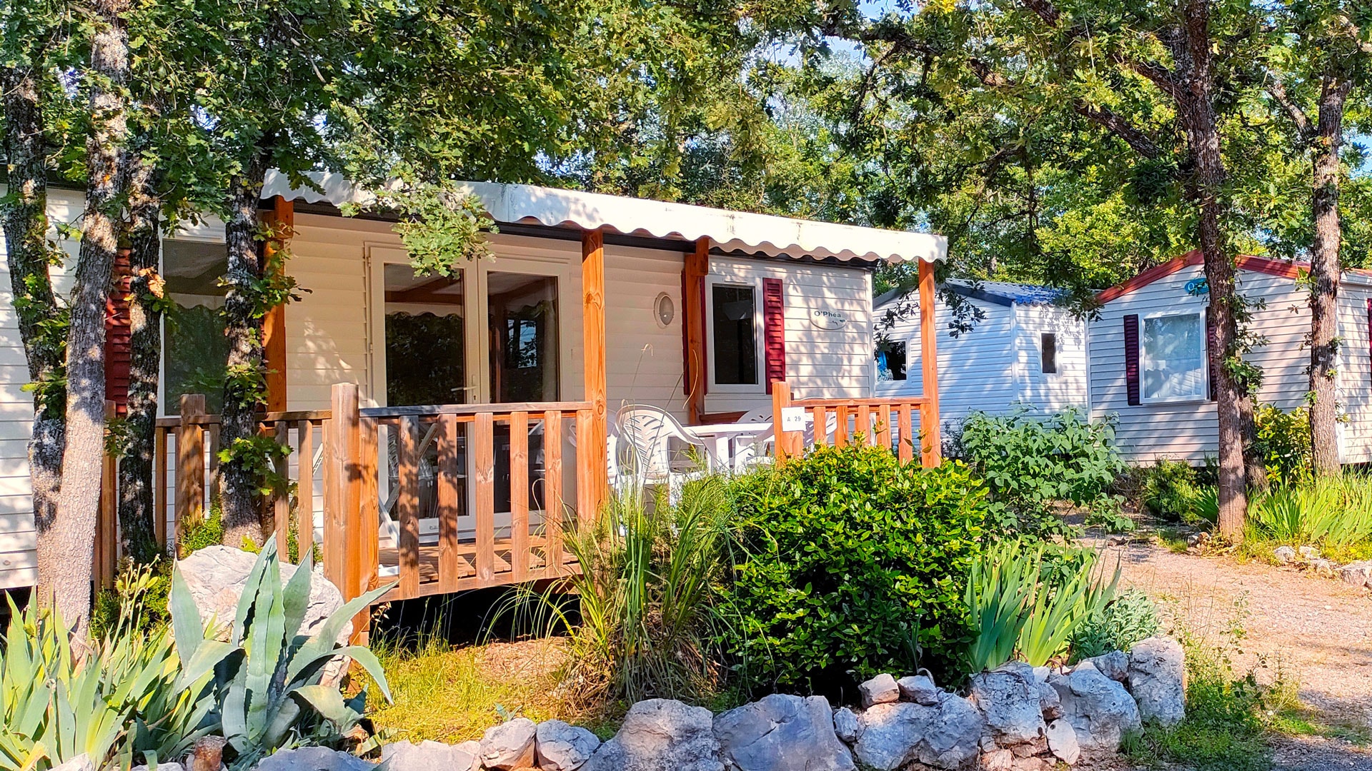 Mobil home - Tikayan -Les Rives du Lac de Sainte Croix